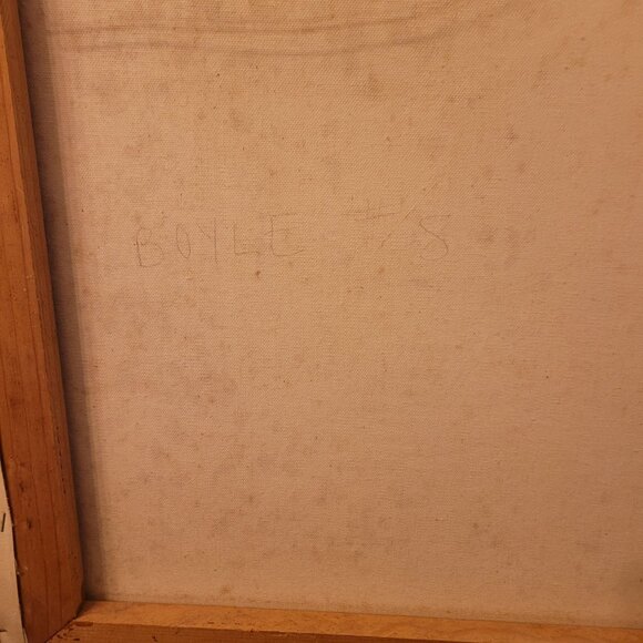 Signed & Numbered H. Hargrove "Country Living" Print With Wood Frame - Picture 11 of 13